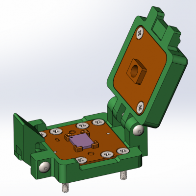 Контактирующее устройство BGA-cl-p-24-1.0-001