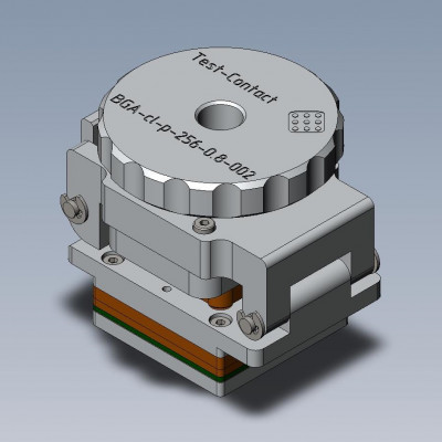 Контактирующее устройство BGA-cl-p-256-0.8-002