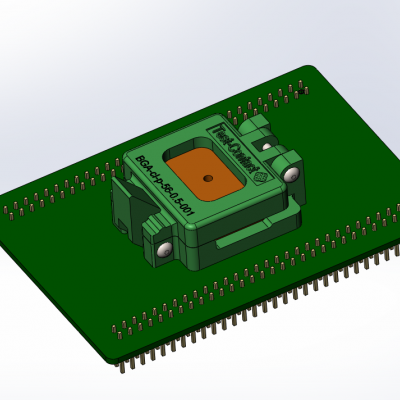 Контактирующее устройство BGA-cl-p-56-0.5-001