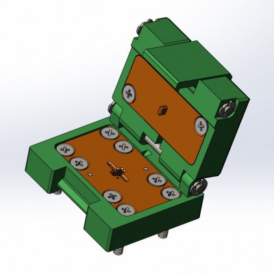 Контактирующее устройство DFN-cl-p-10-0.5-001