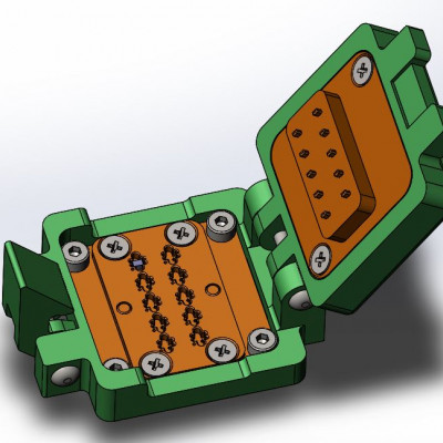 Контактирующее устройство DLCC-cl-h-2x10-0.9-001