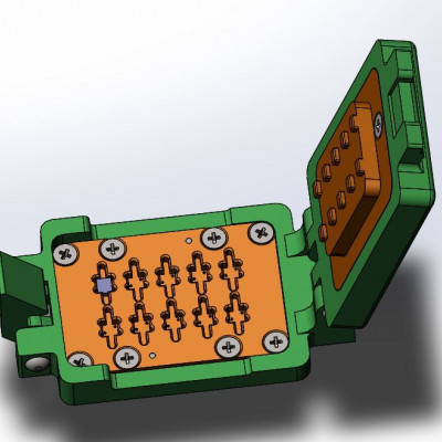 Контактирующее устройство DLCC-cl-h-3x10-1.9-001