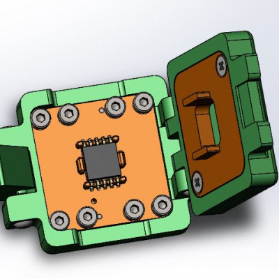 Контактирующее устройство FP-cl-h-10-1.27-002