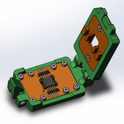 Контактирующее устройство FP-cl-h-10-1.27-003