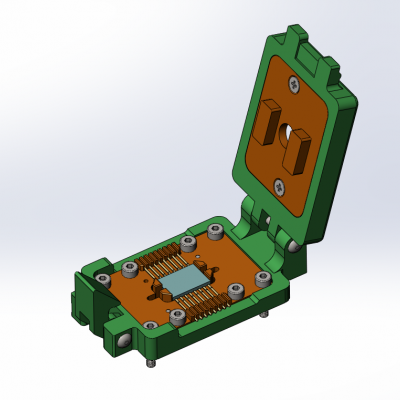 Контактирующее устройство FP-cl-h-16-1.27-001