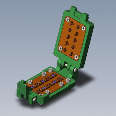 Контактирующее устройство KD-cl-h-2x10-3.05-001