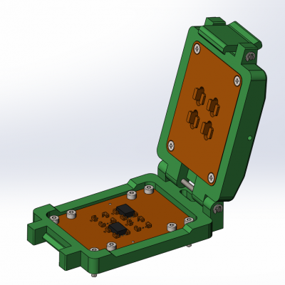 Контактирующее устройство KT-cl-h-5x4-1.27-001