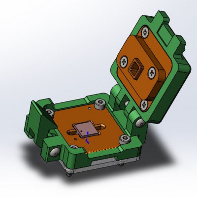 Контактирующее устройство LCC-cl-e-16-1.27-001