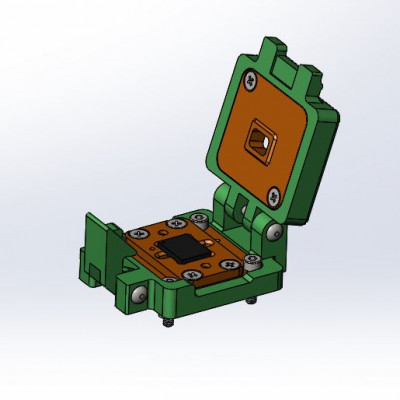 Контактирующее устройство LCC-cl-h-10-1.27-002