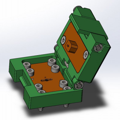 Контактирующее устройство LCC-cl-h-2K-0.65-001