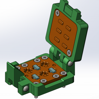 Контактирующее устройство LCC-cl-h-2x6-4.0-001