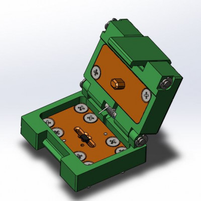 Контактирующее устройство LCC-cl-h-4-0.8-001