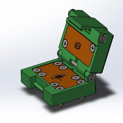 Контактирующее устройство LCC-cl-p-12-0.7-001