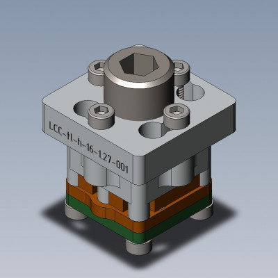 Контактирующее устройство LCC-tl-h-16-1.27-001