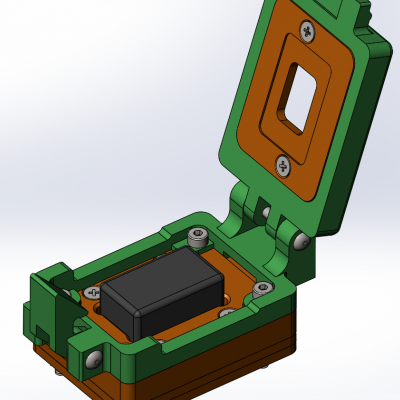 Контактирующее устройство PGA-cl-h-9-2.54-001