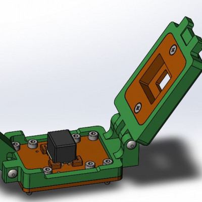 Контактирующее устройство PGA-cl-p-10-2.54-001