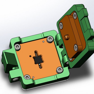 Контактирующее устройство QFN-cl-e-24-0.5-004