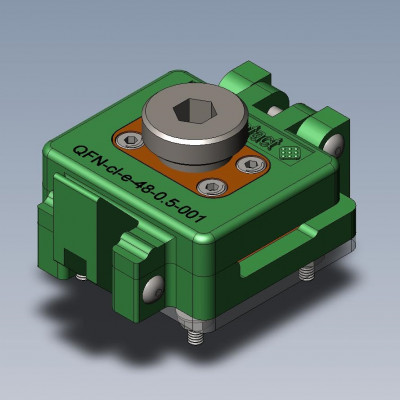 Контактирующее устройство QFN-cl-e-48-0.5-002
