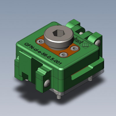 Контактирующее устройство QFN-cl-e-56-0.5-001