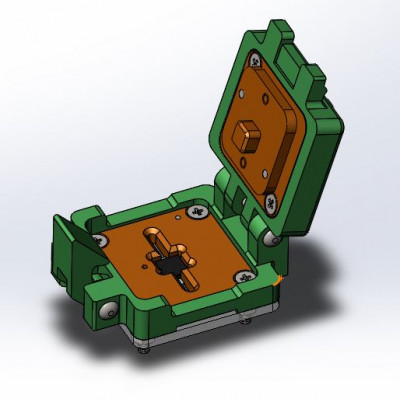 Контактирующее устройство QFN-cl-e-8-0.5-001