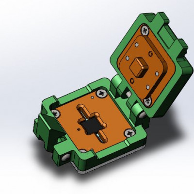 Контактирующее устройство QFN-cl-e-8-0.5-002
