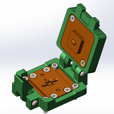 Контактирующее устройство QFN-cl-h-16-0.5-002