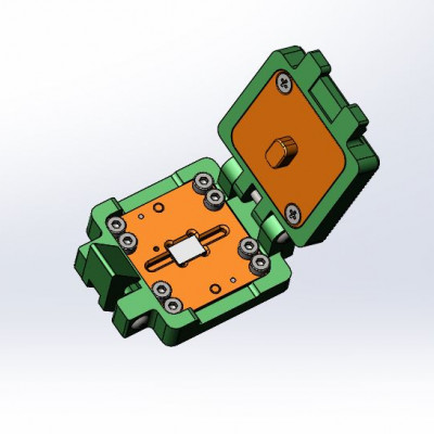 Контактирующее устройство QFN-cl-h-24-0.65-001