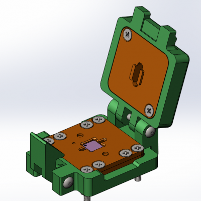Контактирующее устройство QFN-cl-h-32K-0.5-003