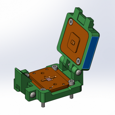 Контактирующее устройство QFN-cl-p-16-0.5-001