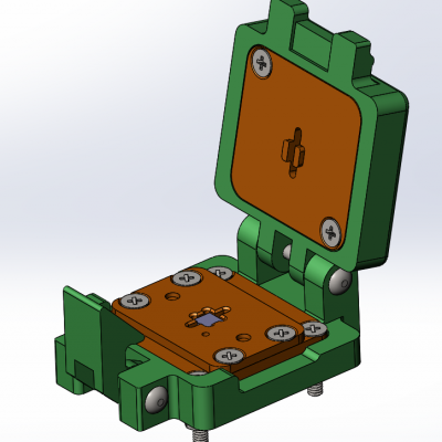 Контактирующее устройство QFN-cl-p-16-0.5-002