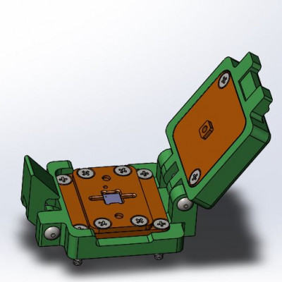 Контактирующее устройство QFN-cl-p-16-0.5-004