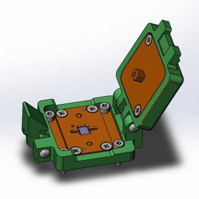 Контактирующее устройство QFN-cl-p-20-0.5-003