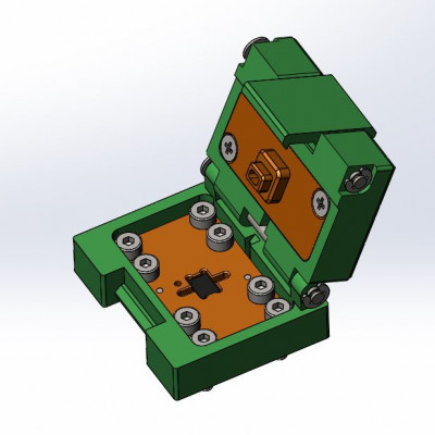 Контактирующее устройство QFN-cl-p-20-0.5-004