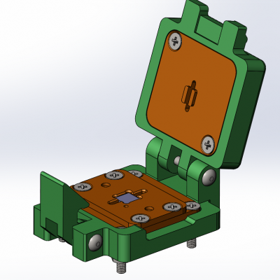 Контактирующее устройство QFN-cl-p-24-0.5-001