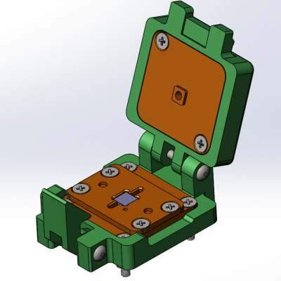 Контактирующее устройство QFN-cl-p-24-0.5-002