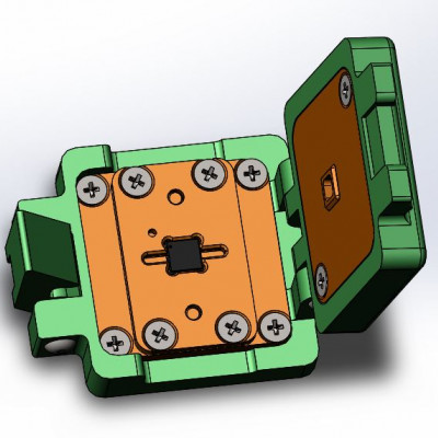 Контактирующее устройство QFN-cl-p-24-0.5-003