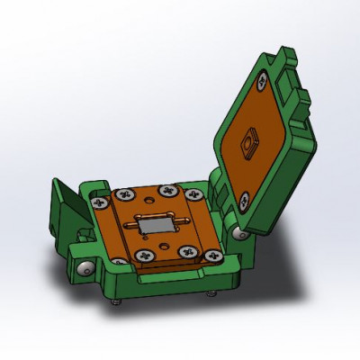 Контактирующее устройство QFN-cl-p-38-0.5-001