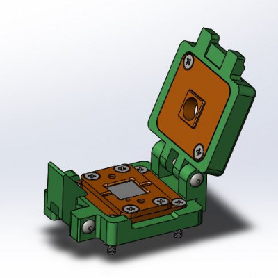 Контактирующее устройство QFN-cl-p-48-0.5-001