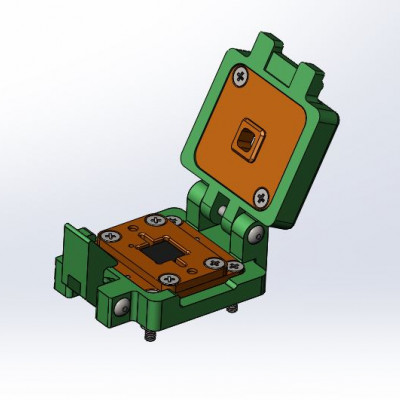 Контактирующее устройство QFN-cl-p-48-0.5-005