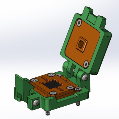 Контактирующее устройство QFN-cl-p-56-0.5-001