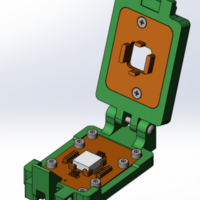 Контактирующее устройство QFP-16-S-0003