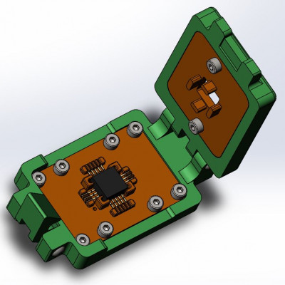 Контактирующее устройство QFP-16-S-0006