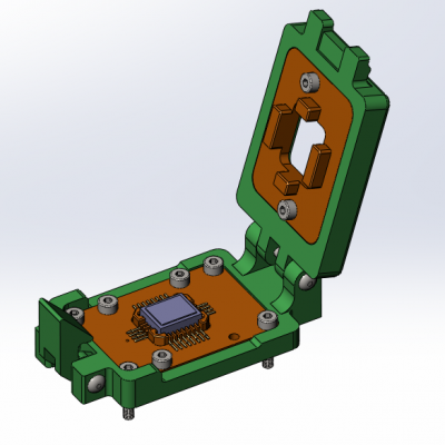 Контактирующее устройство QFP-24-S-0004