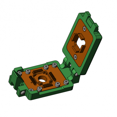 Контактирующее устройство QFP-28-S-0007