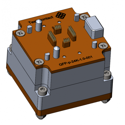 Контактирующее устройство QFP-p-24K-1.0-001