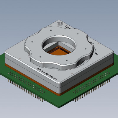 Контактирующее устройство QFP-tl-p-160-0.65-001