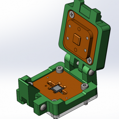 Контактирующее устройство QLCC-cl-e-8-1.27-001