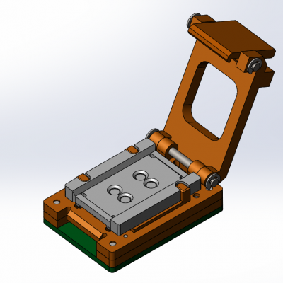 Контактирующее устройство SMD-cl-p-4x4-1.5-001SN