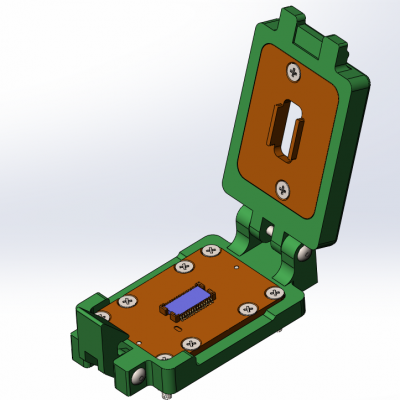 Контактирующее устройство SOP-cl-p-28-0.65-003