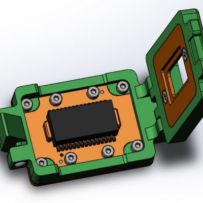 Контактирующее устройство SOP-cl-p-28-1.27-001
